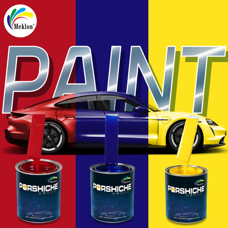 High Gloss Solid Colors Car Paint Factory Basecoat Auto Car Paint Automotive Paint