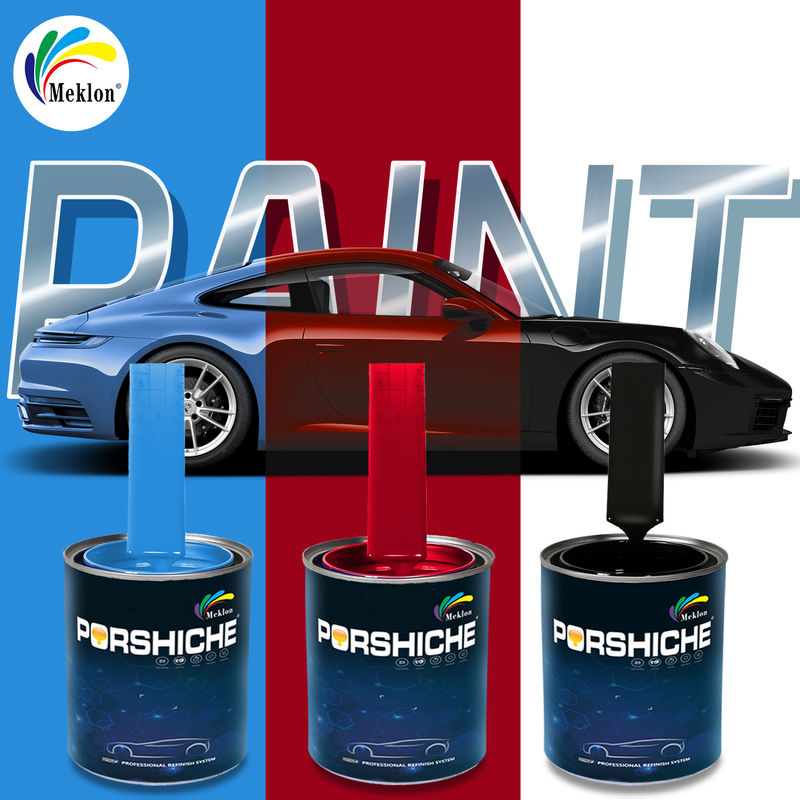 Superior Adhesion 1K Blue Basecoat Mirror Effect Car Coating Paint Automotive Paint