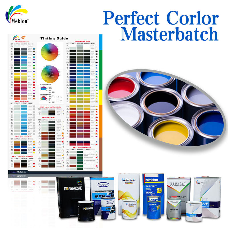 Automotive 1K Flame Copper Pearl Acrylic Liquid Coating Easy Application Car Paint Mixing System Factory Wholesale Price For