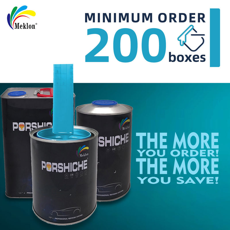 MSDS Auto Refinish Paint High Solid Color 2K Car Refinish Coating System Automotive Refinish Car Paint