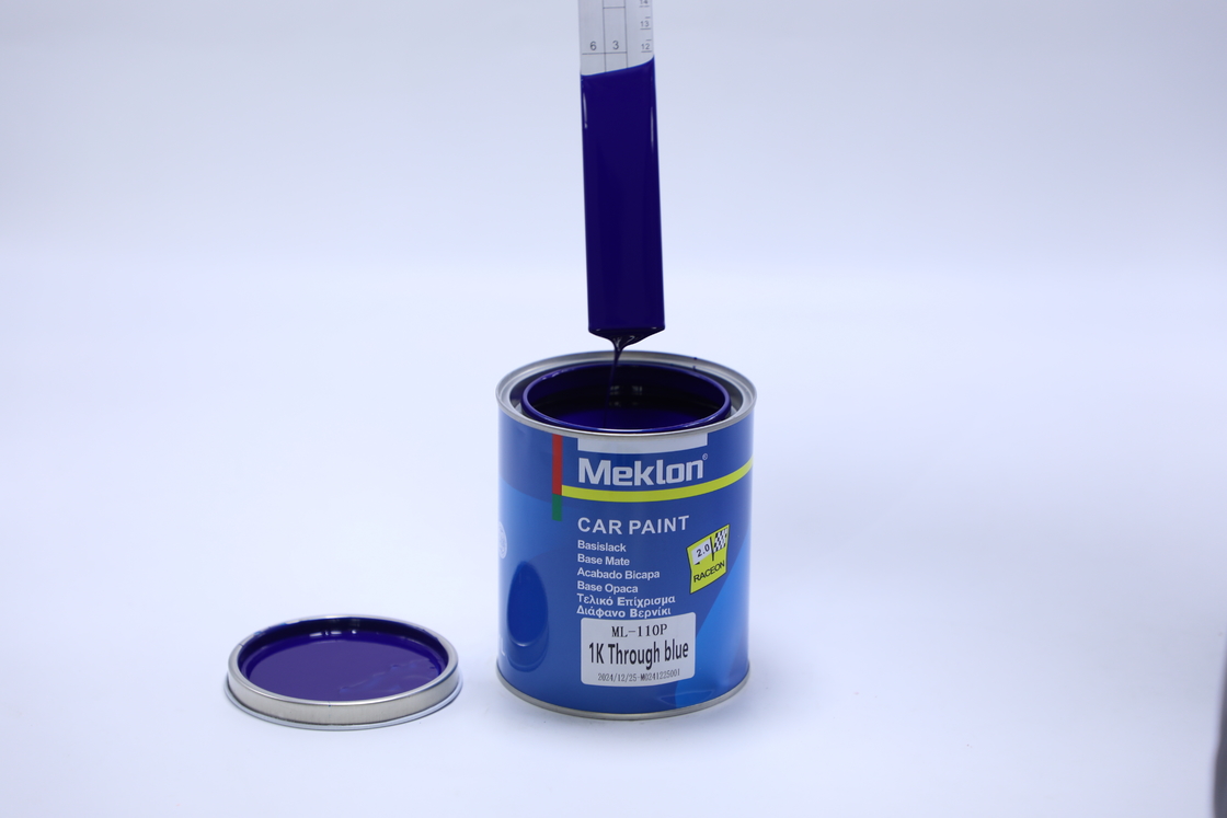 MK110 Fast-Dry Blue Automotive Paint with High-Gloss UV-Resistant Coating for Car Repair Paint