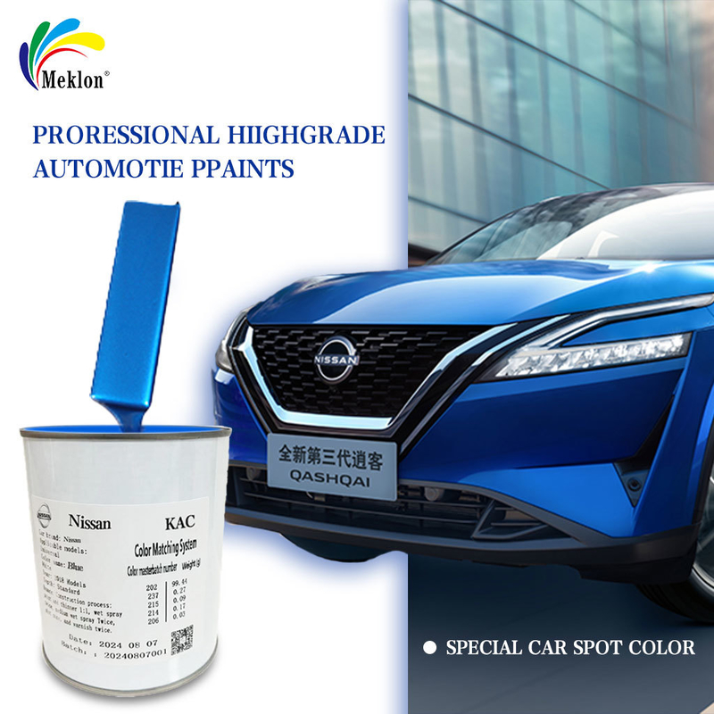 High Saturation Metallic Gloss Blue Car Paint Suitable For All Models With Original Factory Quality
