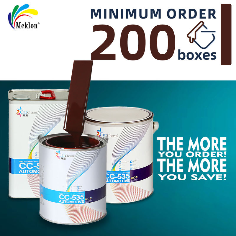 Environmentally Friendly Low VOC Brown Car Paint With High Gloss And UV Resistance