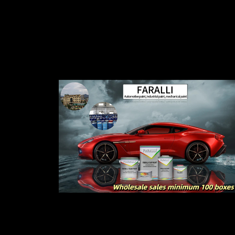 Anti-Corrosion And Mildewproof Automotive Base Coat Clear Coat Paint Multiscene