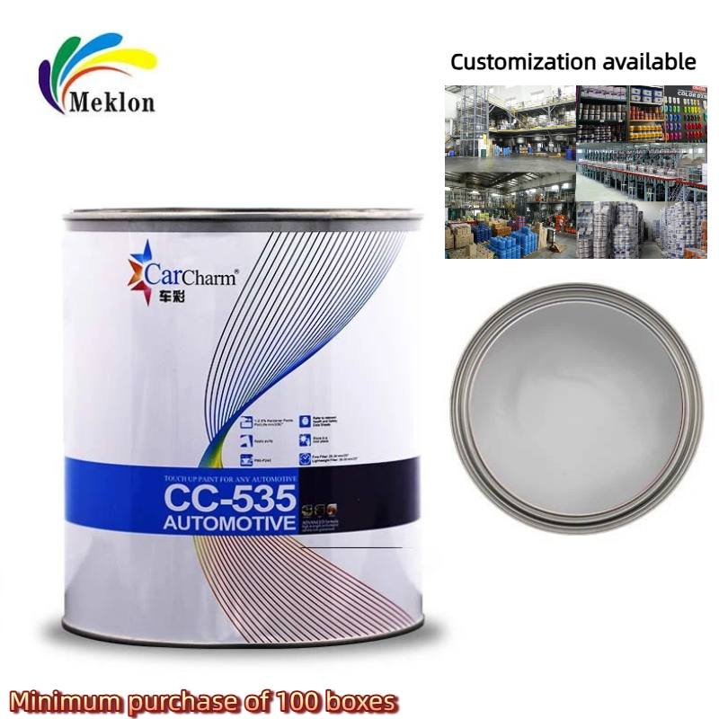 Coarse White Pearl Ready Mixed Car Paint With Color Stability And Longevity