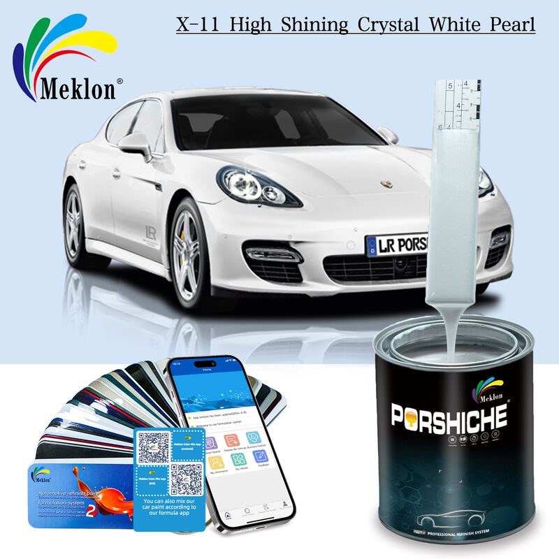 Harmless Stable Pearlescent Auto Paint UV Protection Crystal White Pearl Paint