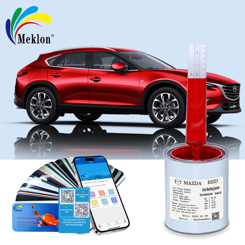 Mazda 41V Soul Red High Quality Car Finished Paint