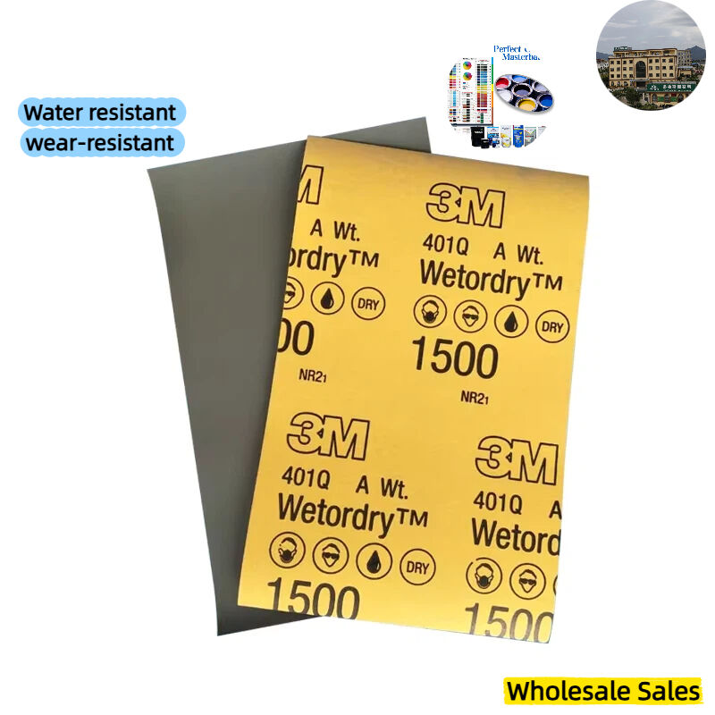 Multi Brand Size Optional Car Beauty Sandpaper With High Efficiency