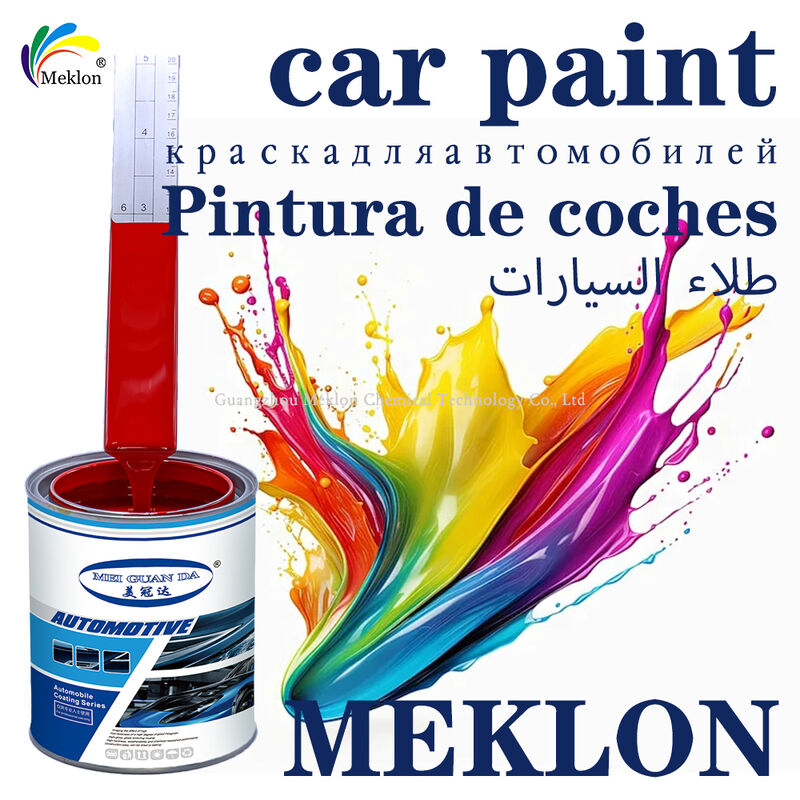 Premium Scarlet 2K Car Body Coating UV Fade Resistant Factory Direct Car Repair Paint