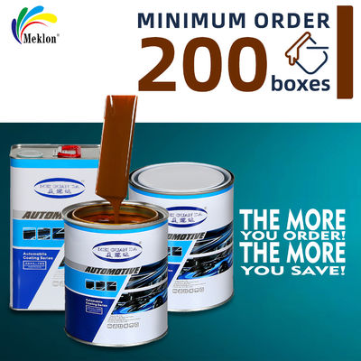 Professional Brown 2K Car Coating Spectrophotometer Auto Refinish Repair Manufacturer Automotive Car Painting