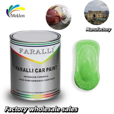 Waterproof Car Green Pearl Paint Anti UV Stable 1K Basecoat For Auto Body