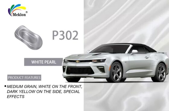 Mildewproof Car Pearl Paint Multifunctional Practical White Color