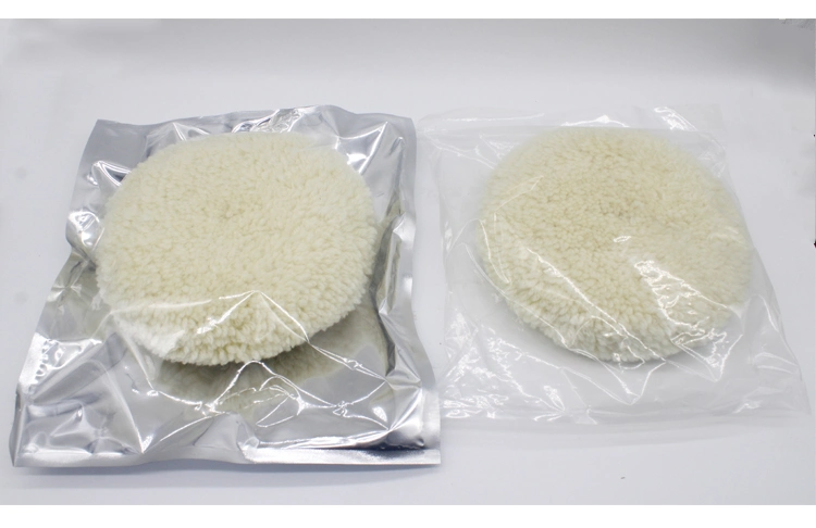 Yellow White Wool Pad For Car Polishing , Multipurpose Car Cleaning Supplies 5