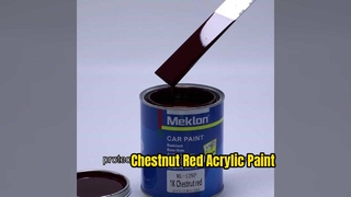Chestnut Red Car Paint Retro Finish