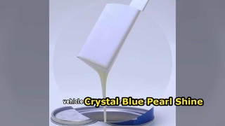 Crystal Blue Pearl Car Paint High Gloss Weather Resistant