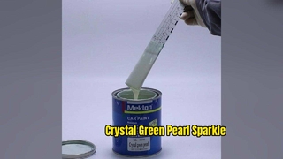 Meklon X06 Crystal Green Pearl High Sparkle Acrylic