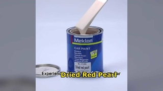 High Gloss Red Pearl Car Paint Long Lasting Shine