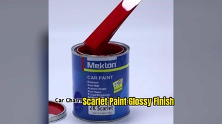 Scarlet Acrylic Car Paint High Gloss