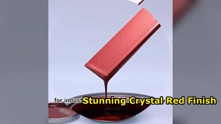 Wholesale X02 Crystal Red Pearl 1L Acrylic Paint Review