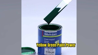 1K Acrylic Paint Yellow Green PPG Quality
